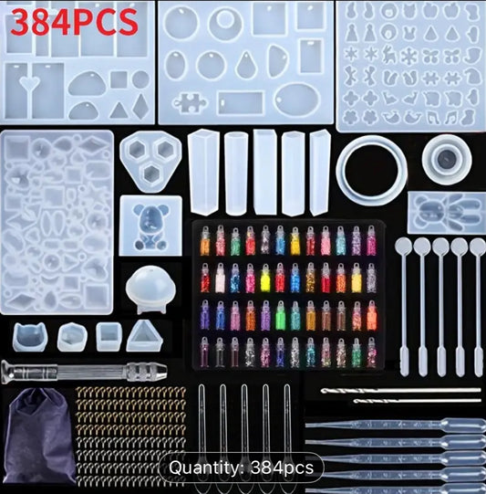384-Piece Resin Starter Kit