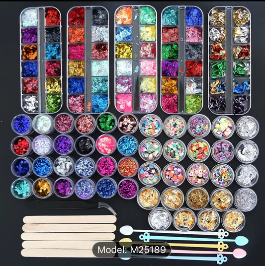 Resin accessory and embellishment kit
