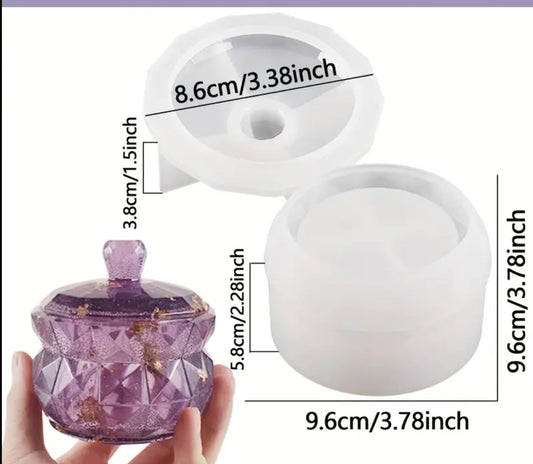 Irregular Shaped Resin Casting Molds for Jewelry Storage